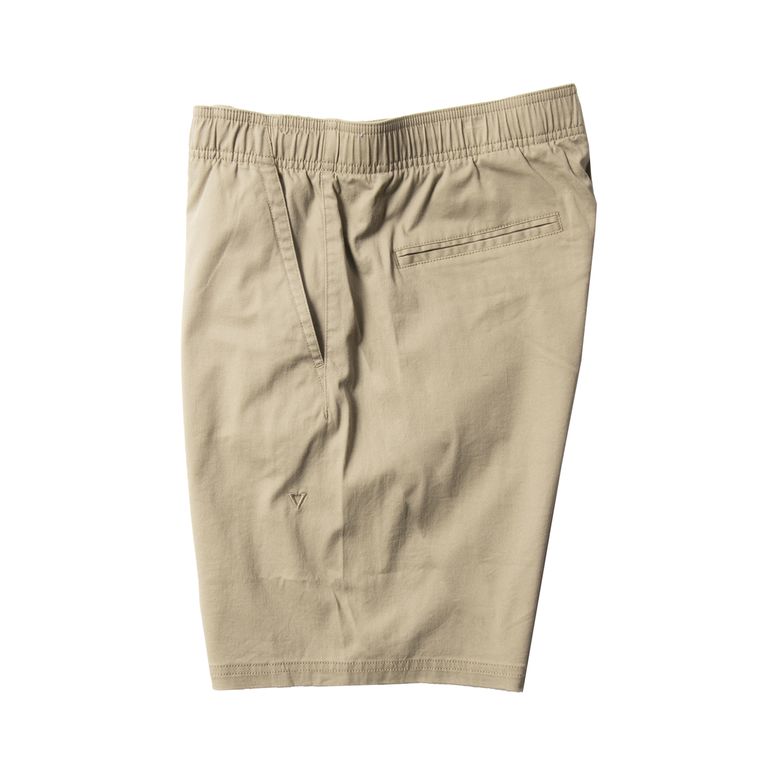SHORTS · VISSLA · CANYONS HYBRID 18,5&quot; ELASTIC KHAKI