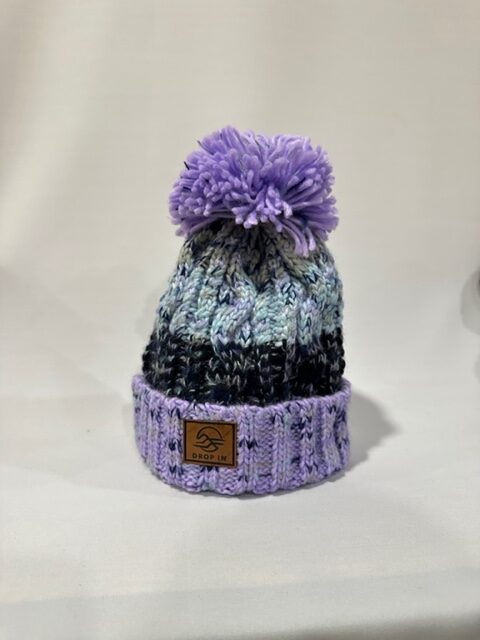 Drop In - Gorro Pompon Multi - Violet